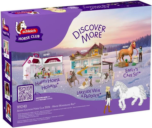 Schleich Horse Club Advent Calendar 2026 #99240 - Package Back