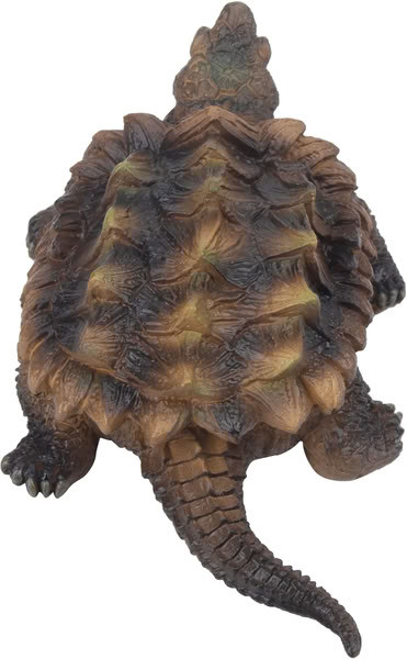 Toymany Alligator Snapping Turtle - Mini #00396 - Rear View