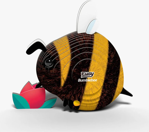 EUGY Bumblebee 3D Puzzle #073 - Front View