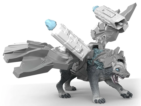 Schleich Ice Wolf Gladiator #42815 - Right Rear View