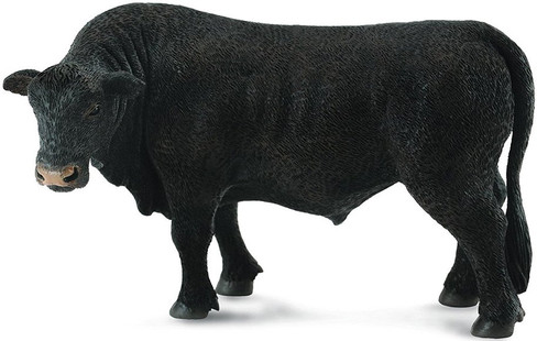 Angus Bull - Black (CollectA)