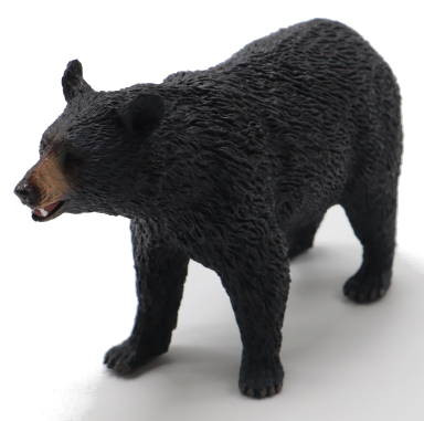 CollectA American Black Bear #88698 - Shaggy Black Coat