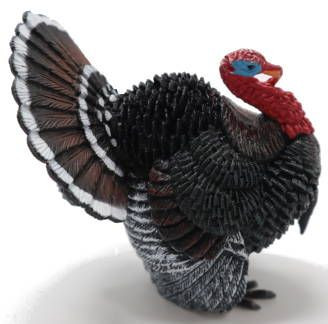 CollectA Bronze Turkey 88762 - Large Tail, Impressive Waddle