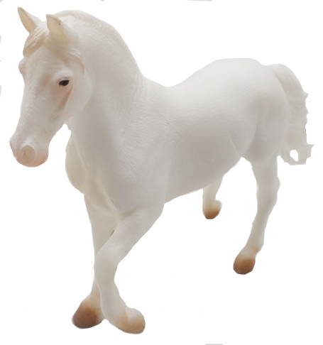 CollectA Camarillo White Horse #88876, Brilliant White Horse