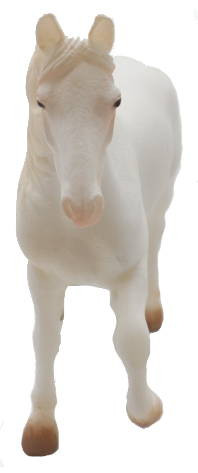 CollectA Camarillo White Horse #88876, Brilliant White Horse