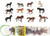 CollectA Mini Horse Box Set