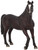Mojo Black Arabian Stallion Horse Figure