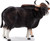 Mojo Gaur Bull Figure