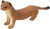 Mojo Stoat Animal Figure - Front Angle View