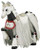 Papo Cyberknight Horse Warrior - White