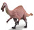 Haolonggood Deinocheirus Fiery Red Dinosaur Figure - Right Front Angle View