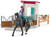 Schleich Horse Box - Lisa & Storm Set - Front View and Contents