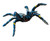 Bullyland Blue Ornamental Tarantula #68459 Manufacturer Picture front View