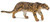 Papo Clouded Leopard #50316 Manufacturer Image side view