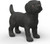 Schleich Black Labrador Retriever puppy #14922 - Main Picture