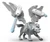 Schleich Ice Wolf Gladiator #42815 - Right Front View - Main Image