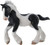 CollectA Gypsy Foal - Back & White Piebald Figure
