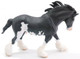 Clydesdale Stallion Black Sabino (CollectA)