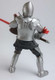 Papo Unicorn Knight with Spear - Red - Rear View