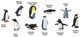 Safari Ltd. Toy Figure - Penguins Toob- Contents Picture