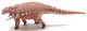 Haolonggood Edmontonia - Jiebao Dinosaur Figure - Right Side View