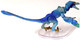 Velociraptor osmolskae (blue) 4" (Beasts of the Mesozoic)