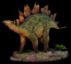Haolonggood Stegosaurus 1:20 Statue #000 image left side view