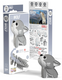 EUGY Sloth 3D Puzzle #032 - Package image