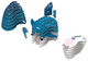 EUGY Whale Shark 3D Puzzle #049 - construction image