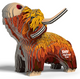 EUGY Highland Cow 3D Puzzle #106 - Manufacturer hero image