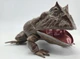 REBOR Beelzebufo cornuta 'Little Feet' Rainforest Version #161199 side view mouth open