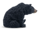 Toymany - Resting Black Bear #00509 - side view image