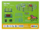Mojo Equestrian Ring Playset #380062 - Back of Box