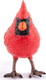 Papo Red Cardinal #50322 - Front View
