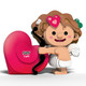 EUGY Cupid 3D Puzzle #140 - Front View