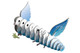 EUGY Dove 3D Puzzle #505 - Exploded Construction View