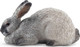 Toymany Champagne D'Argent Rabbit #00372 - Left View