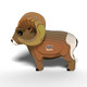 EUGY Bighorn 3D Puzzle #145 - Left Rear View