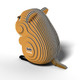 EUGY Quokka 3D Puzzle #146 - Left Rear View