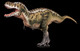 Haolonggood Tarbosaurus - Wu Tian Xi #189-A - Left View in Nature