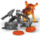 Schleich Ice Wolf Gladiator #42815 - Playset View