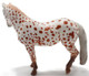 British Spotted Pony Mare - Chestnut Leopard (CollectA)