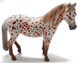 British Spotted Pony Mare - Chestnut Leopard (CollectA)