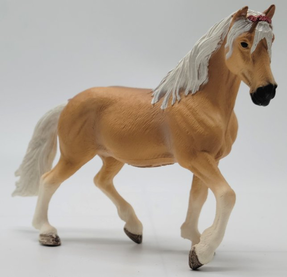 CollectA Haflinger Mare #88519 - Festive Prancing Pose