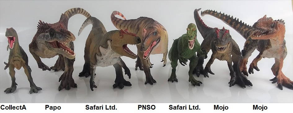 2022 Allosaurus Toy Buying Guide Group Picture