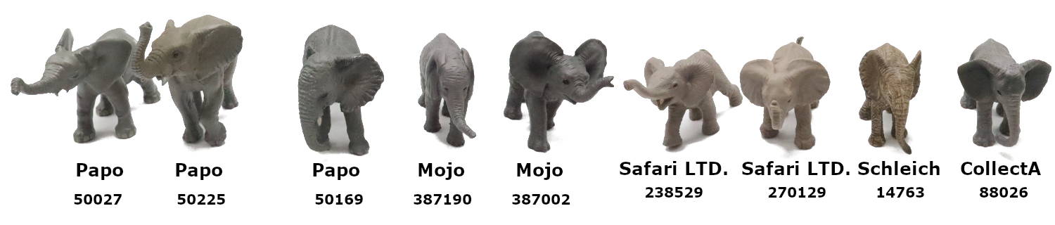 2023 African Elephant Calf Toy Buying Guide Fronts