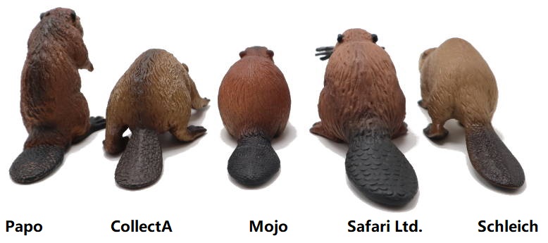 2023 Beaver Toy Comparison Picture Backs