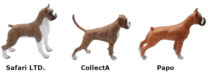 2023 Boxer Dog  Toy Buying Guide Group Picture - Left Side