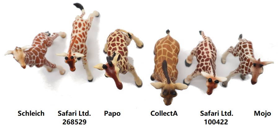 2023 Giraffe Calf Toy Buying Guide Group Picture Top