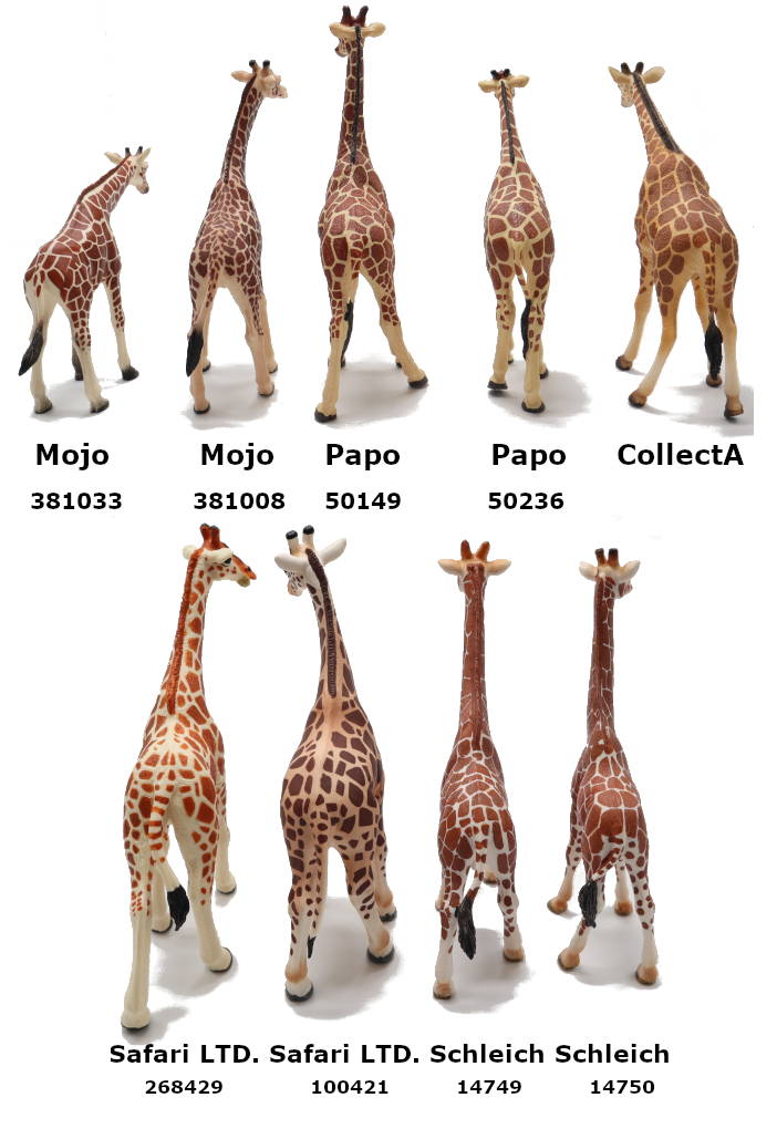 2023 Giraffe Toy Buying Guide Group Picture